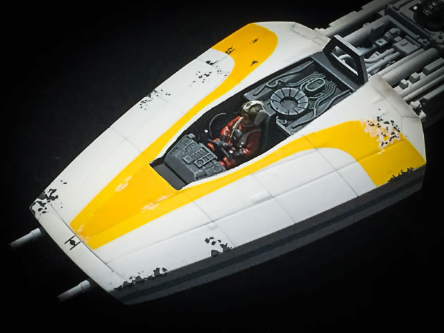 Fine Molds 1/72 Y-Wing Fighter by Rafe Morrissey